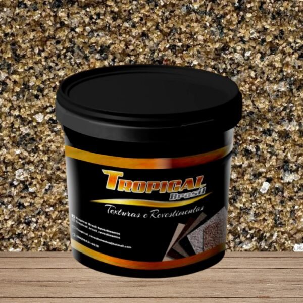 Textura Pedras Naturais Marron Imperial - 20KG